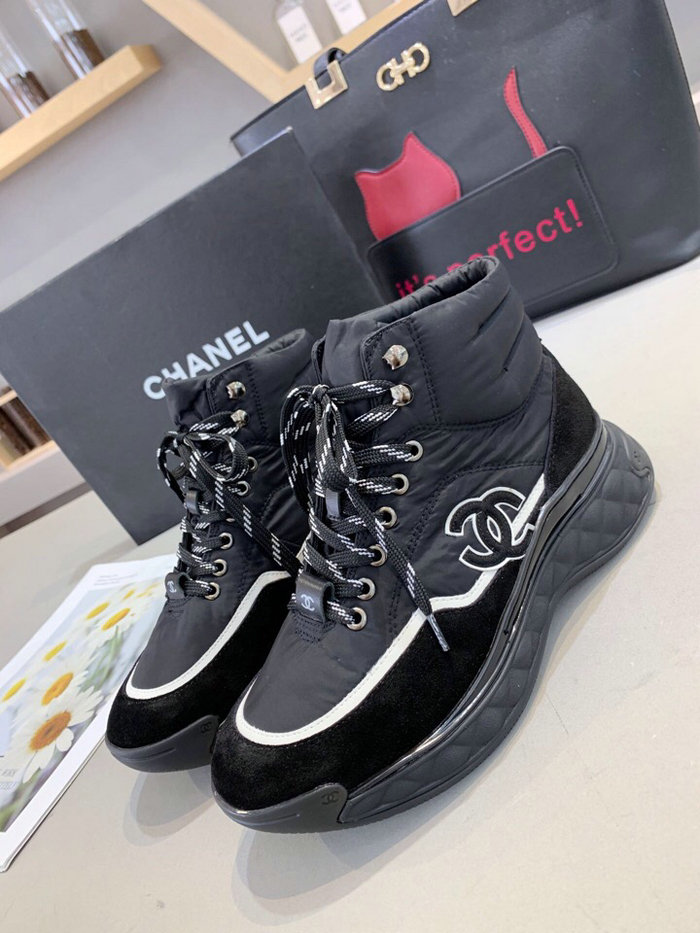 Chanel Sneaker Black C10053