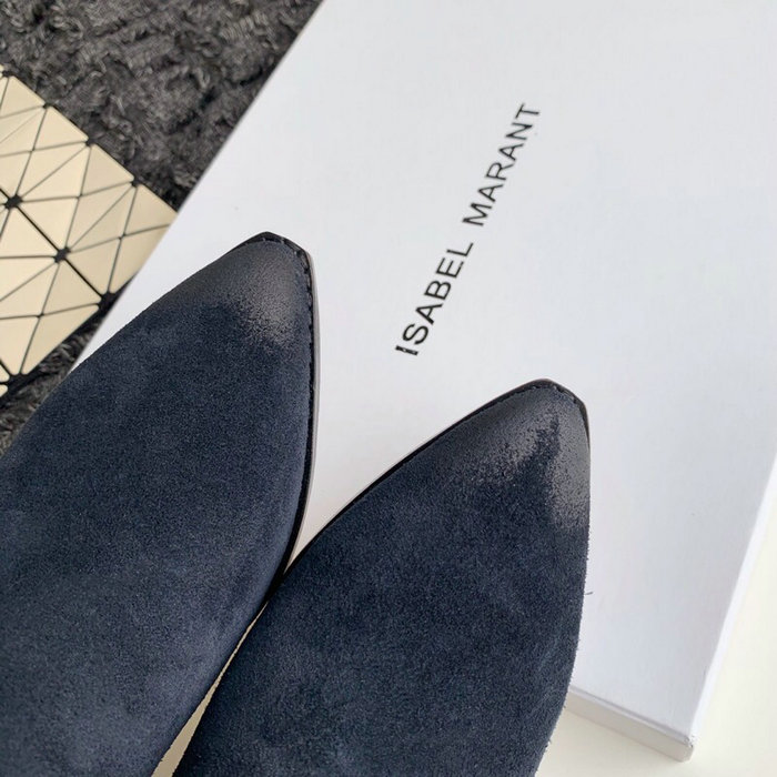 Isabel Marant Suede Ankle Boots Black S10051