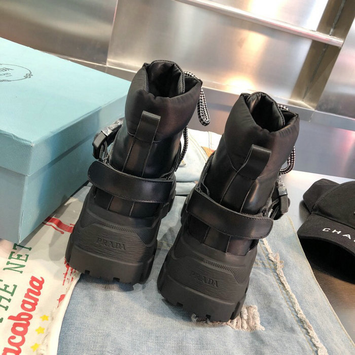 Prada Calfskin Sneaker Black P10051