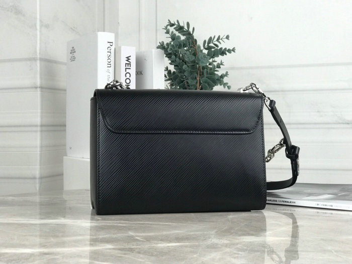 Louis Vuitton Epi Leather Twist MM Black M50280