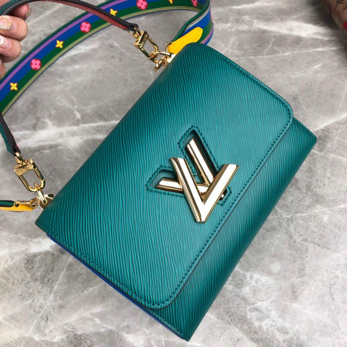 Louis Vuitton Epi Leather Twist MM Green M50282