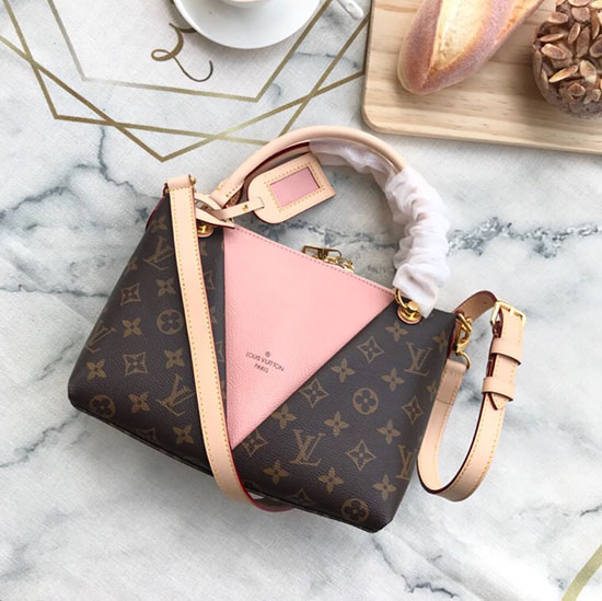 Louis Vuitton Monogram Canvas V Tote BB Pink M43976