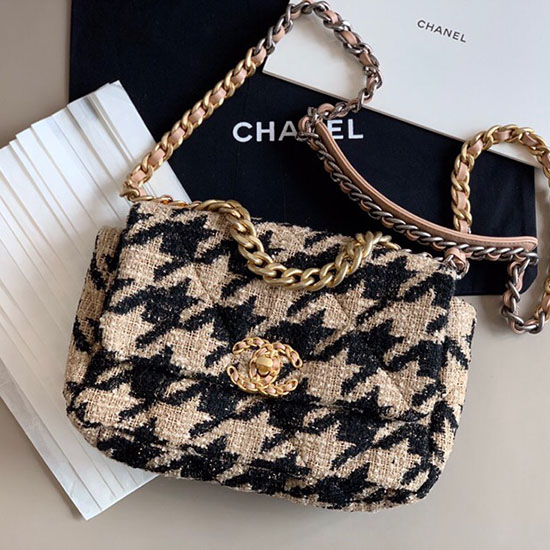 Chanel 19 Flap Bag Beige AS1160