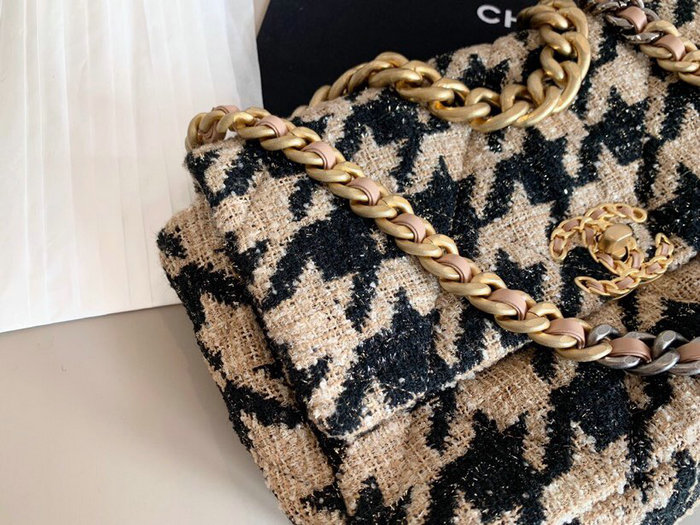 Chanel 19 Large Flap Bag Beige AS1161