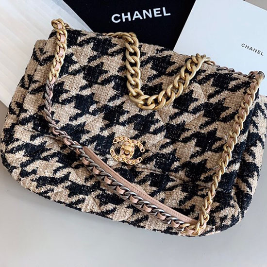 Chanel 19 Maxi Flap Bag Beige AS1162