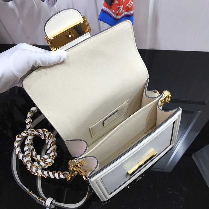 Louis Vuitton Epi Leather Mini Dauphine White M90499
