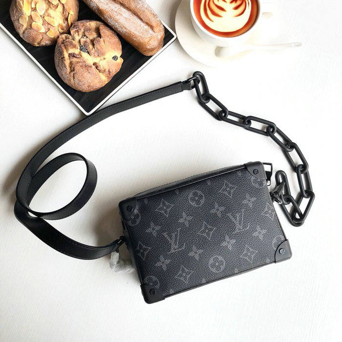 Louis Vuitton Monogram Eclipse Canvas Mini Soft Trunk M44735