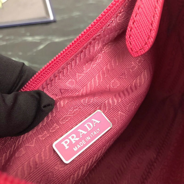 Prada Nylon Hobo Bag Pink 1NE515