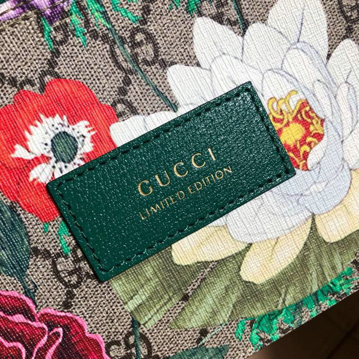 Gucci Ophidia GG Flora Medium Tote Green 547947