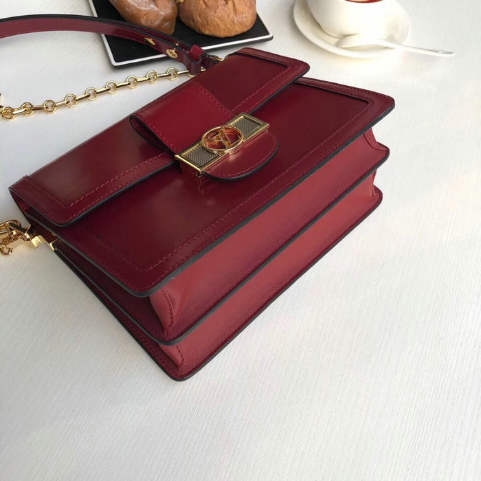 Louis Vuitton Dauphine MM Burgundy M55835