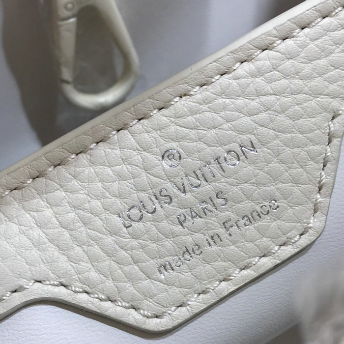 Louis Vuitton Taurillon Leather White M94586