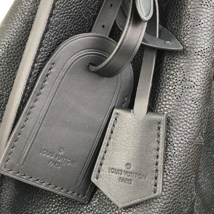 Louis Vuitton Mahina Leather Muria Black M55801