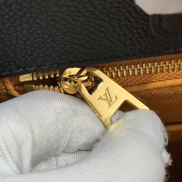 Louis Vuitton Monogram Empreinte Onthego Black M44925