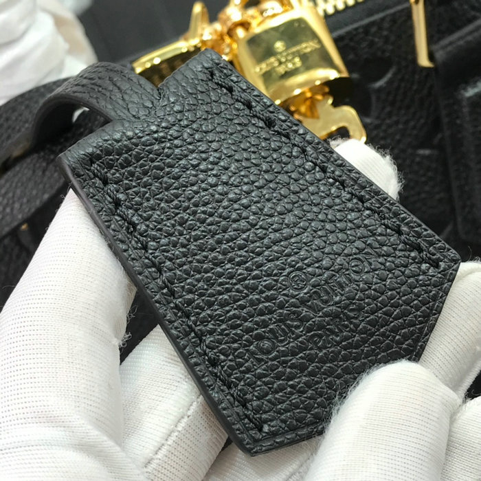 Louis Vuitton Monogram Empreinte Neo Alma BB Black M44829