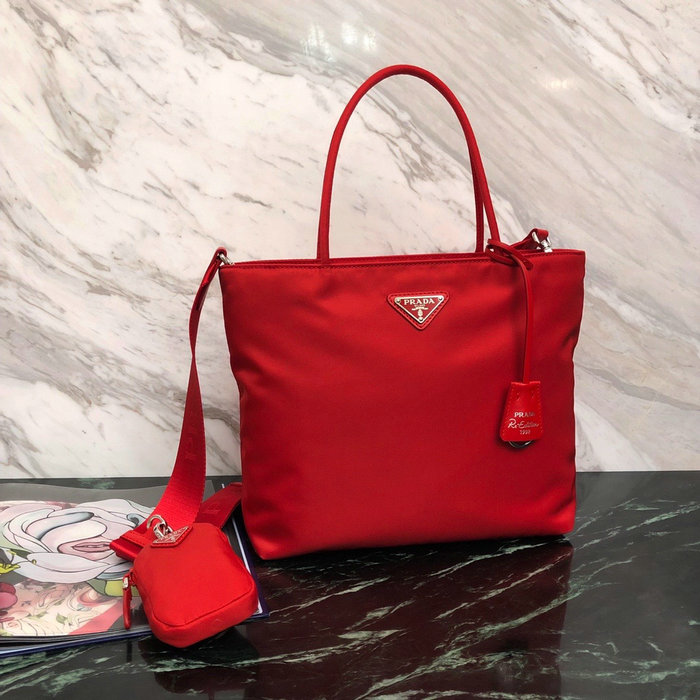 Prada Nylon tote Red 1BG320