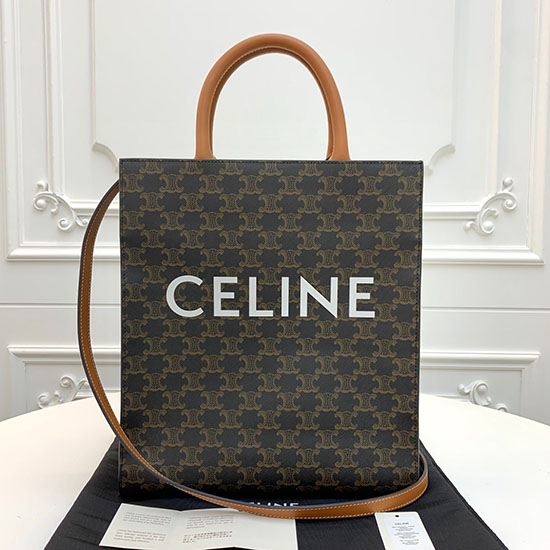 Celine Triomphe Canvas Small Cabas Vertical C191542