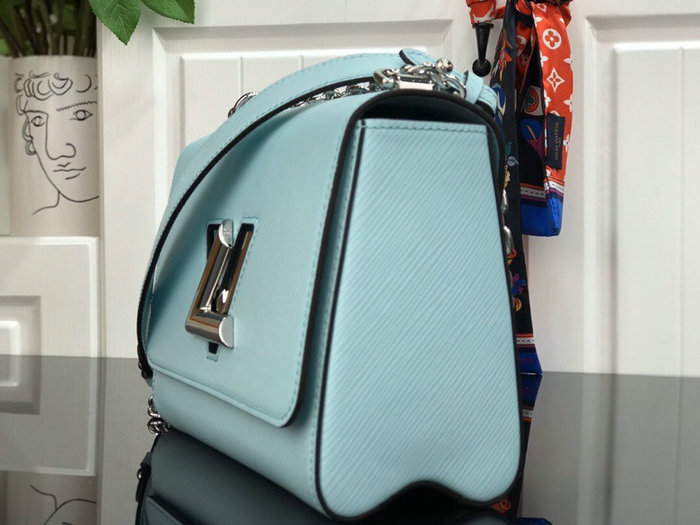 Louis Vuitton Epi Leather Twist MM Seaside Blue M50280