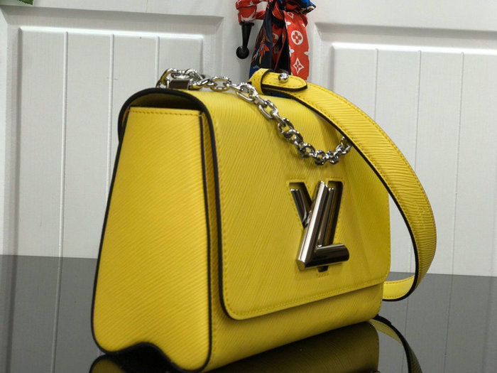 Louis Vuitton Epi Leather Twist MM Yellow M50280