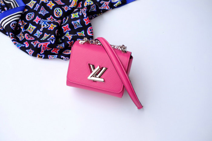 Louis Vuitton Epi Leather Twist Mini Rose M56117