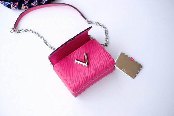 Louis Vuitton Epi Leather Twist Mini Rose M56117