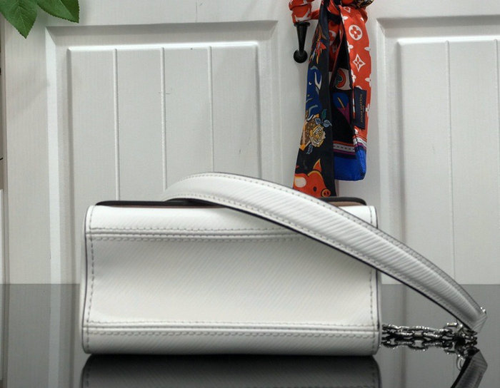 Louis Vuitton Epi Leather Twist Mini White M56117