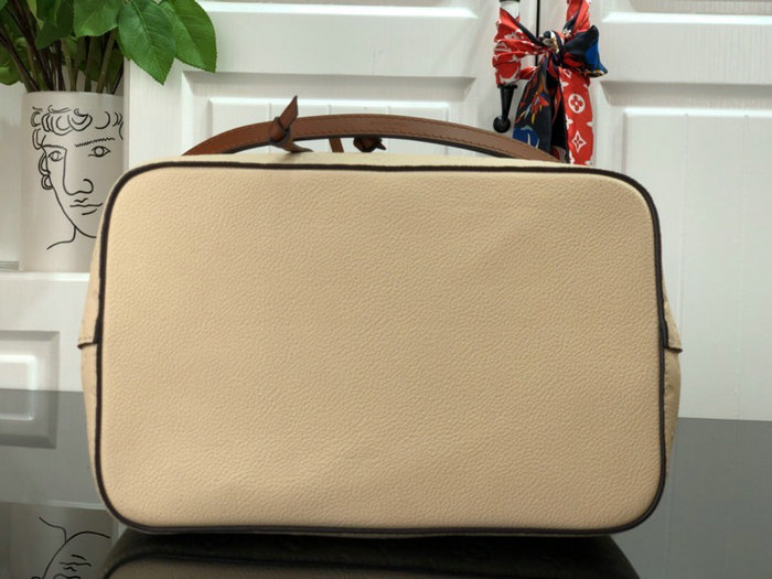 Louis Vuitton Monogram Empreinte Neonoe MM Cream M45256