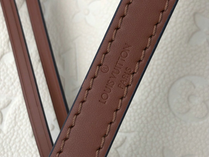 Louis Vuitton Monogram Empreinte Neonoe MM Cream M45256