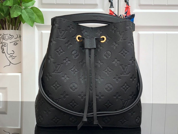 Louis Vuitton Monogram Empreinte Neonoe MM Noir M45256