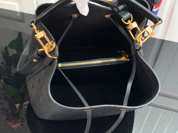 Louis Vuitton Monogram Empreinte Neonoe MM Noir M45256