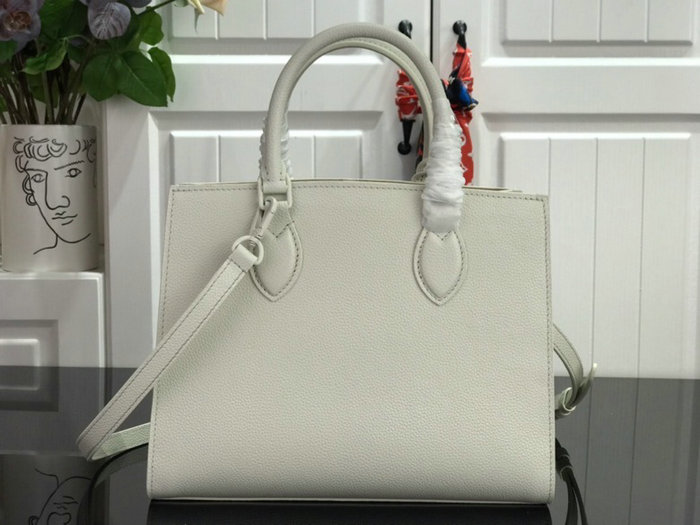 Louis Vuitton Soft Calfskin Lockme Tote PM White M55845