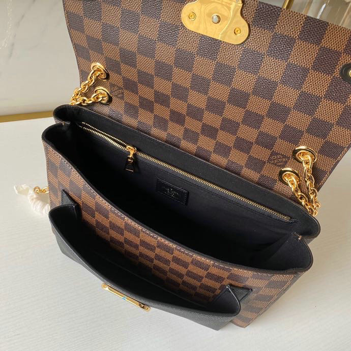 Louis Vuitton Damier Ebene VAVIN PM Black N40312