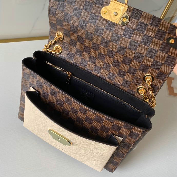 Louis Vuitton Damier Ebene VAVIN PM Creme N40312