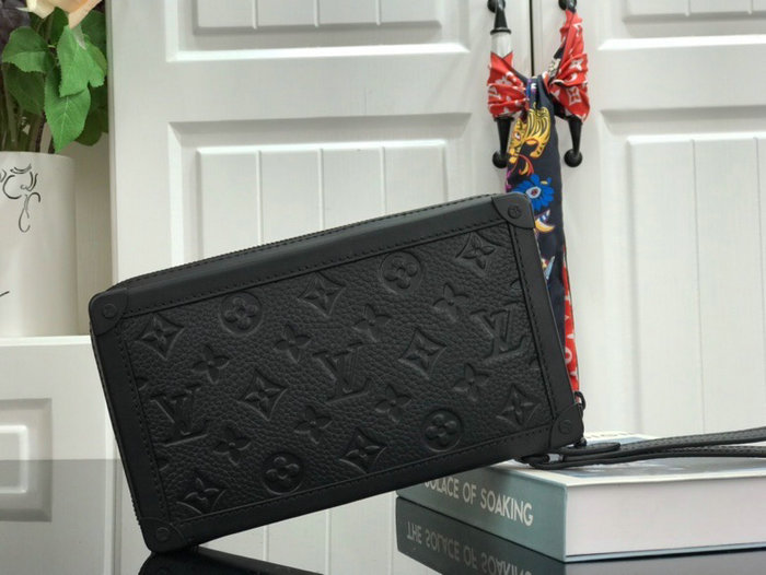 Louis Vuitton Calfskin Soft Trunk Clutch M68986