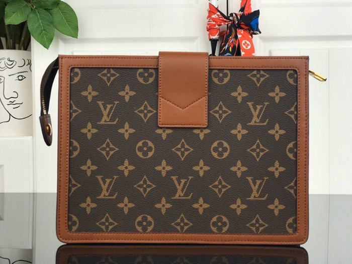 Louis Vuitton Monogram Canvas Dauphine Clutch M441782