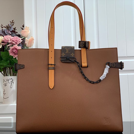 Louis Vuitton Taiga Leather Onthego Brown M30725