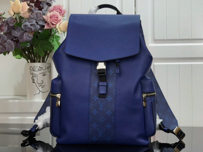 Louis Vuitton Outdoor Backpack Blue M30417
