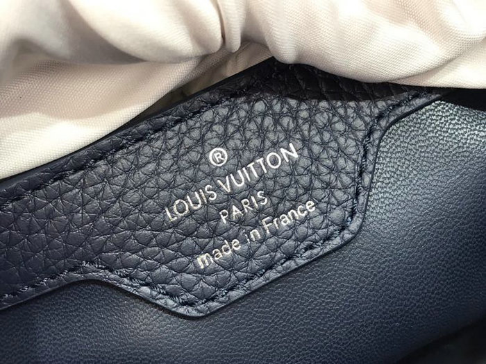 Louis Vuitton Taurillon Leather Capucines BB Blue M94519