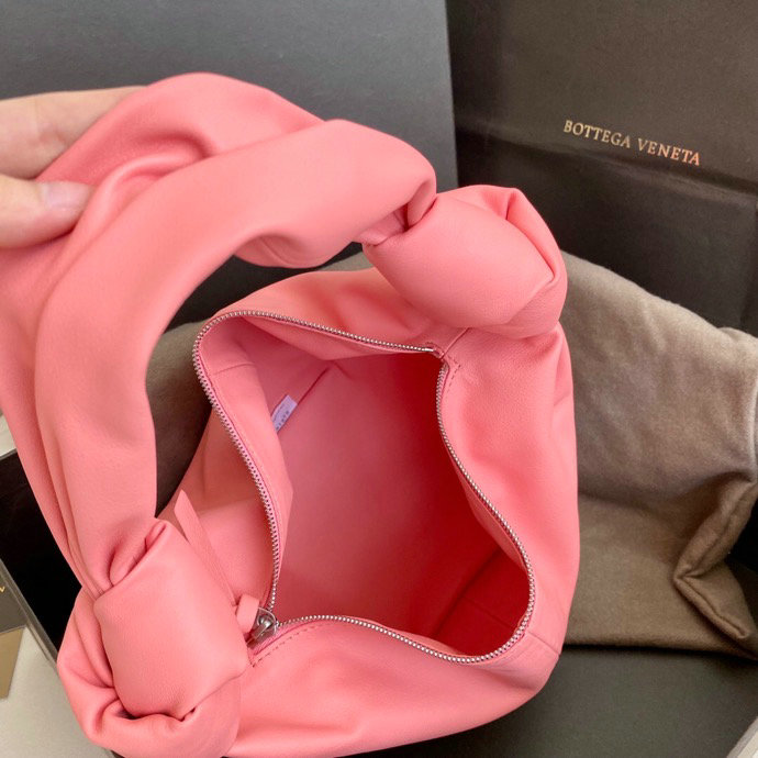 Bottega Veneta Calfskin Mini Bag Peach B629635