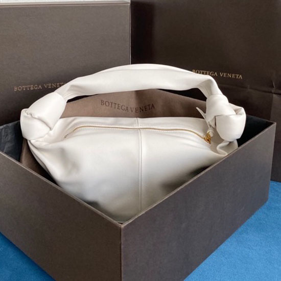 Bottega Veneta Calfskin Mini Bag White B629635