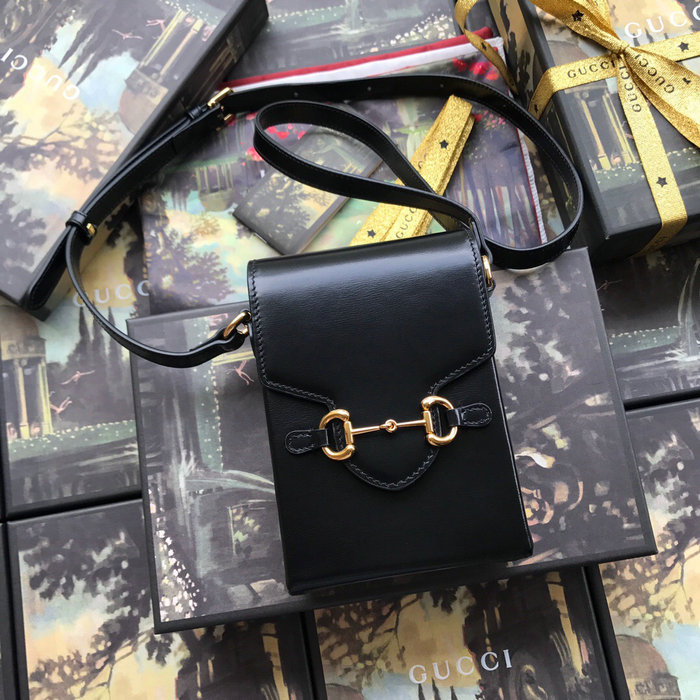 Gucci Horsebit 1955 Mini Bag Black 625615