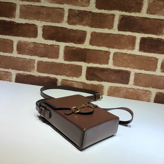 Gucci Horsebit 1955 Mini Bag Brown 625615