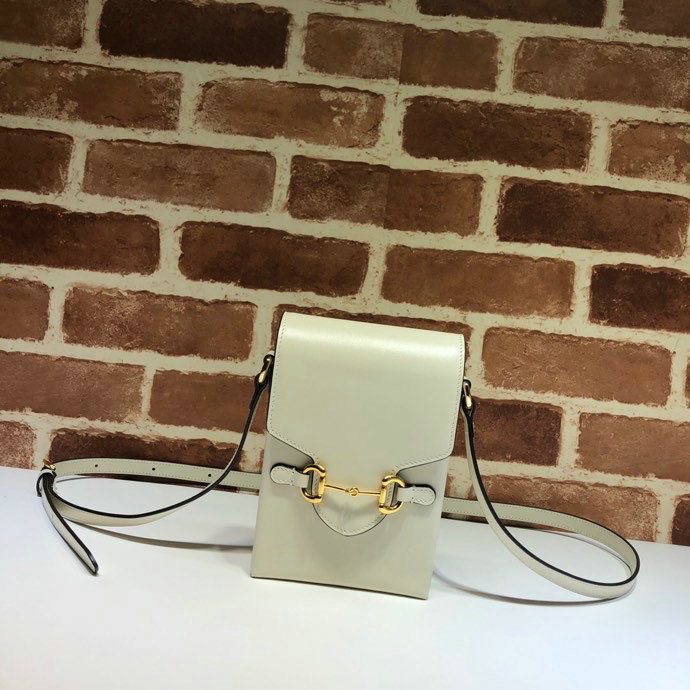 Gucci Horsebit 1955 Mini Bag White 625615