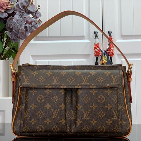 Louis Vuitton Monogram Viva Cite GM Shoulder Bag M51160