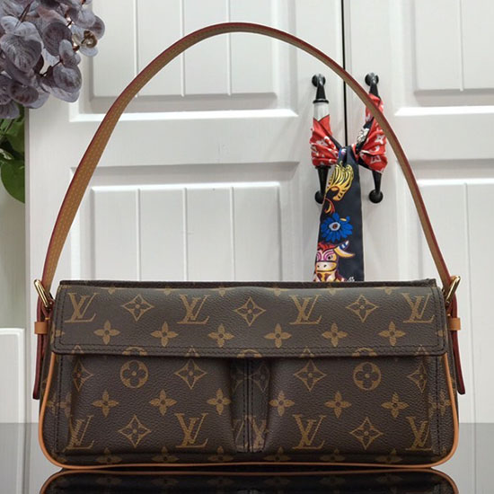 Louis Vuitton Monogram Viva Cite MM Shoulder Bag M51164
