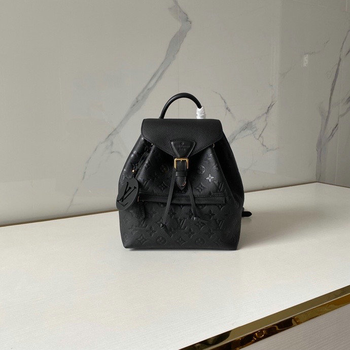 Louis Vuitton Montsouris Backpack Black M45205