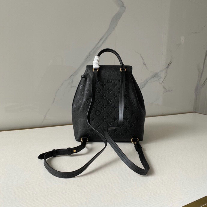 Louis Vuitton Montsouris Backpack Black M45205