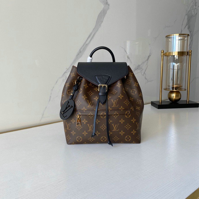 Louis Vuitton Montsouris Backpack Black M45501