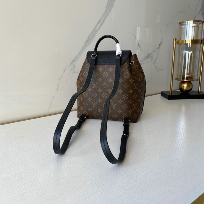 Louis Vuitton Montsouris Backpack Black M45501