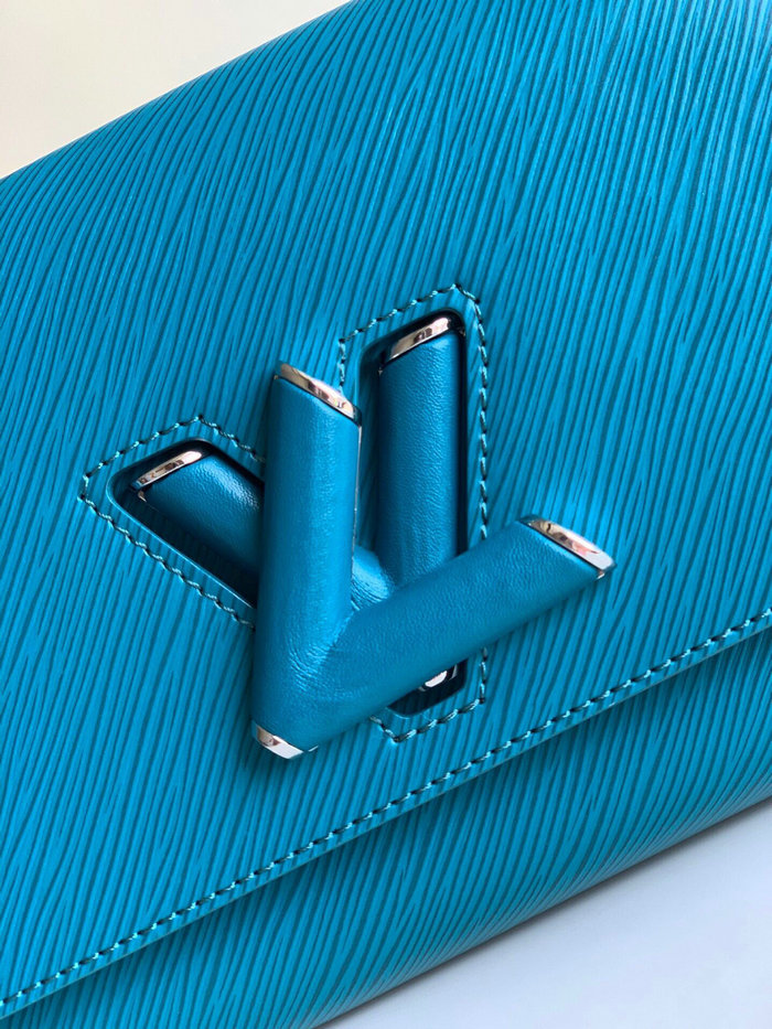 Louis Vuitton Epi Leather Twist MM Blue M50282