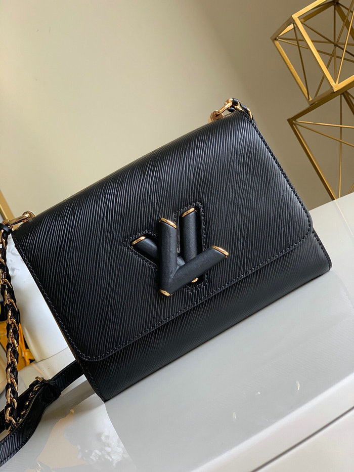 Louis Vuitton Epi Leather Twist MM Noir M50282